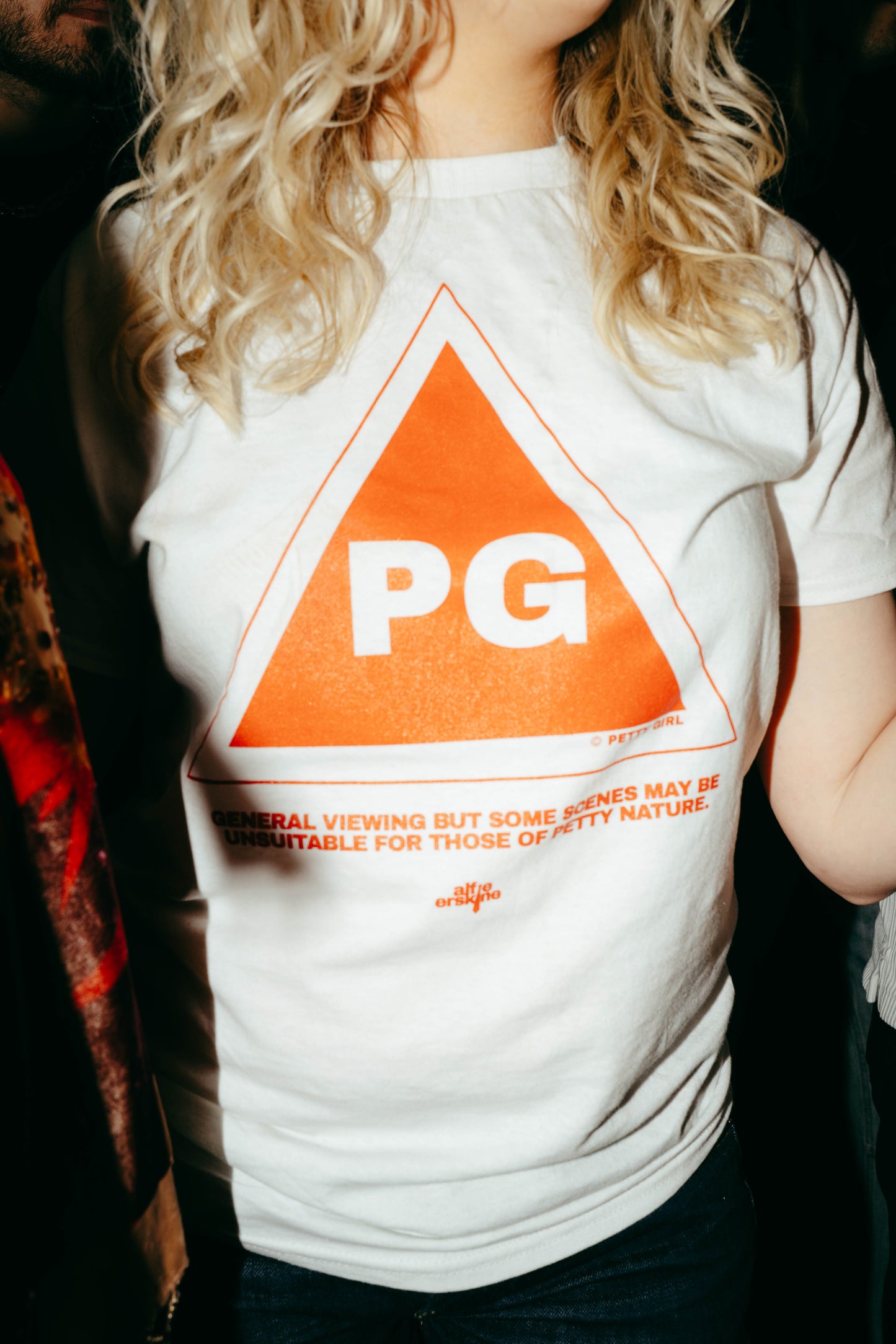 Petty Girl “PG” T-shirt | Alfie Erskine