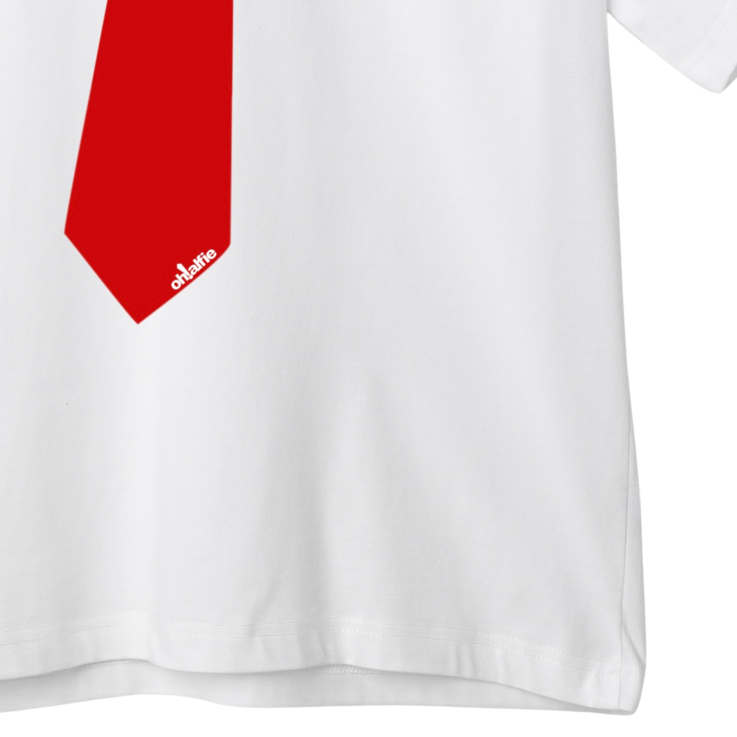 Oh! Alfie | Red Tie T-shirt