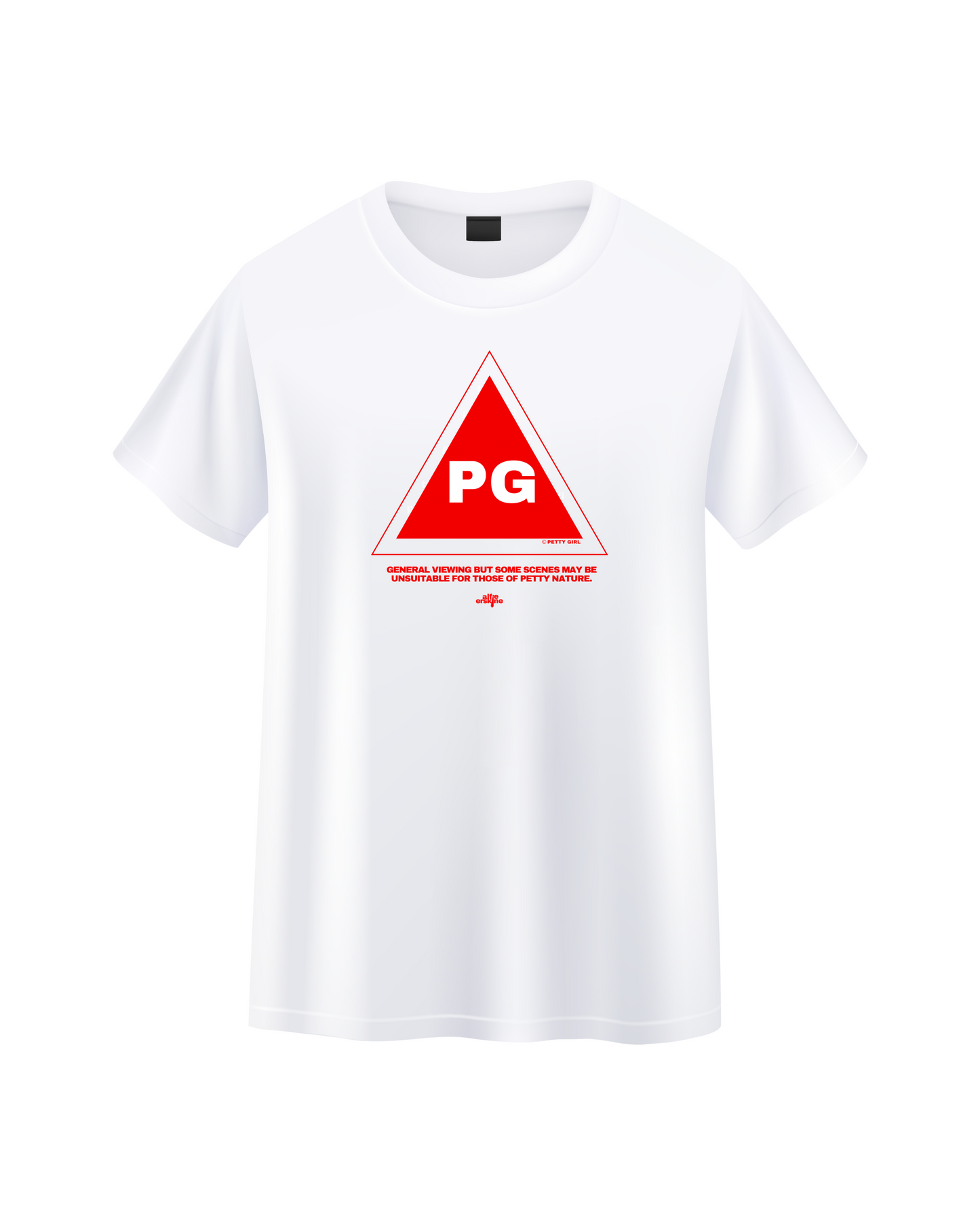 Petty Girl “PG” T-shirt | Alfie Erskine